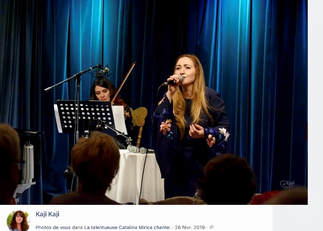Julie en concert avec Catalina Mirica